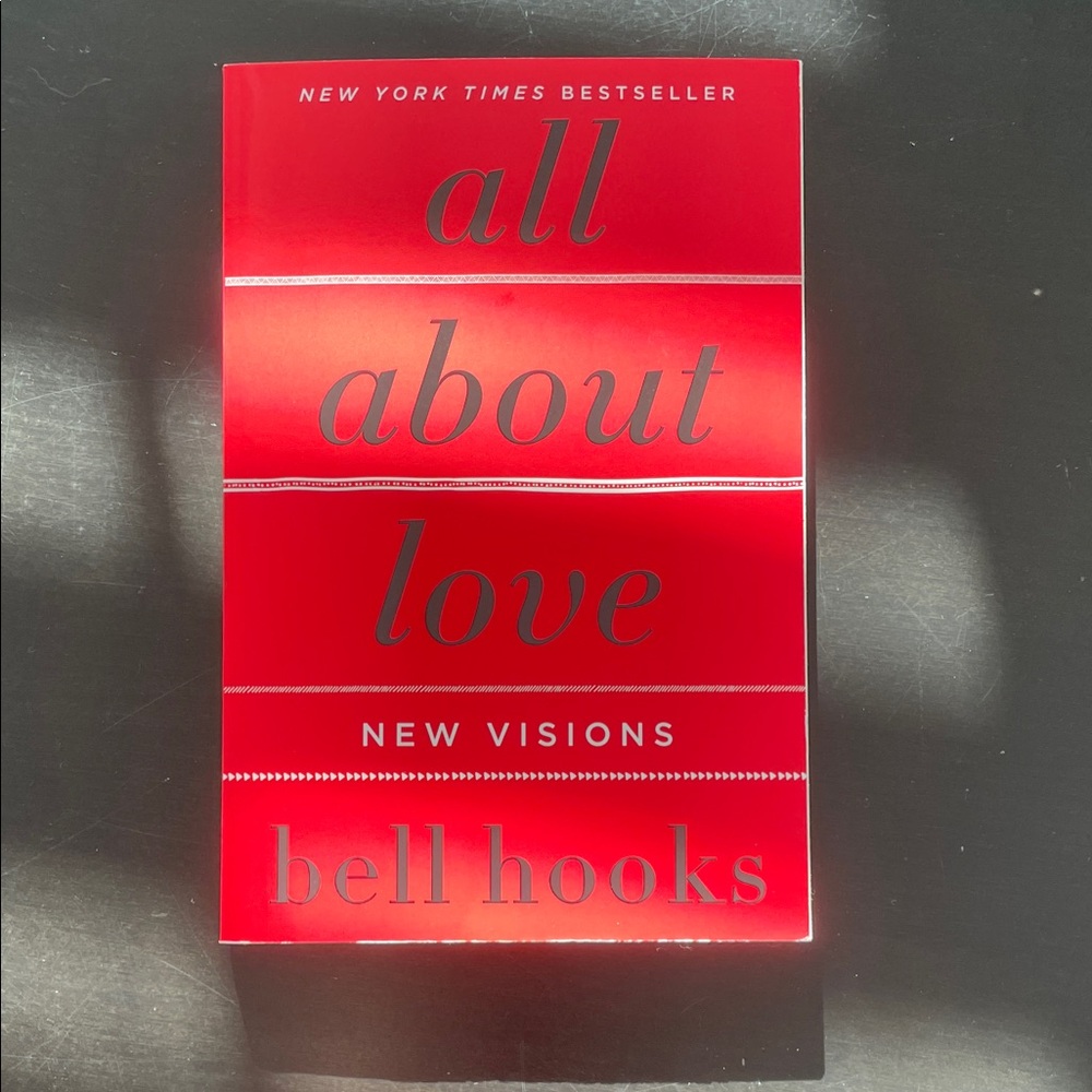 All About Love Book by Bell Hooks